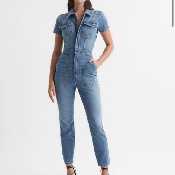 Good American Denim Jumpsuit - Picture 2 of 8